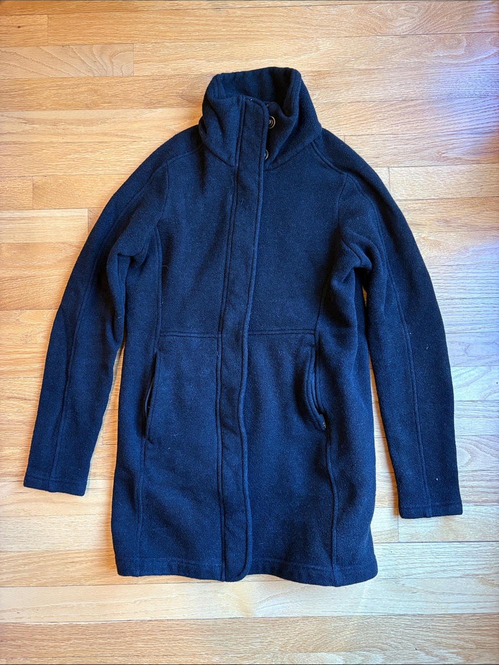 KUHL Women’s Long Fleece Coat - M